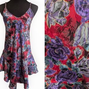 Vintage Cliche Floral Slip Dress